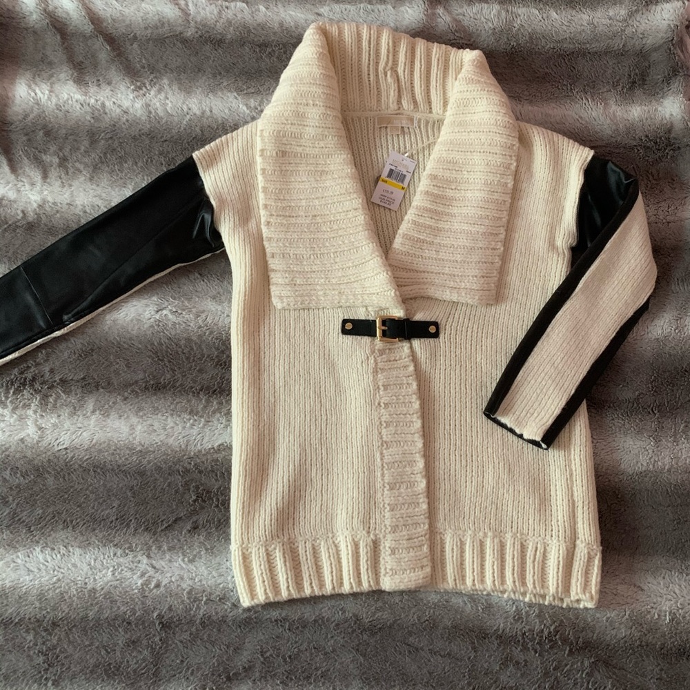 NWT Michael Kors Chunky Knit Cream Sweater. Sz M